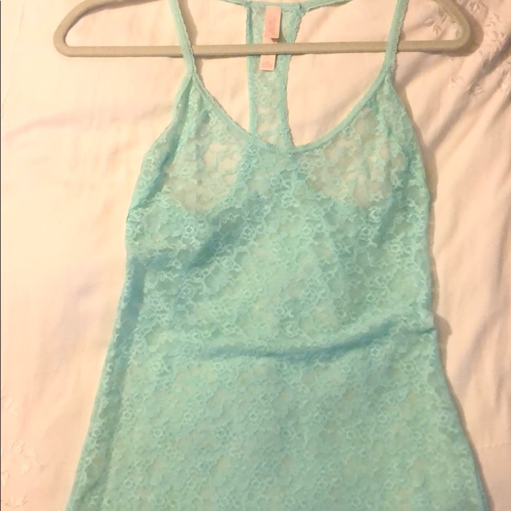 Victoria’s Secret Lace Racerback Slip